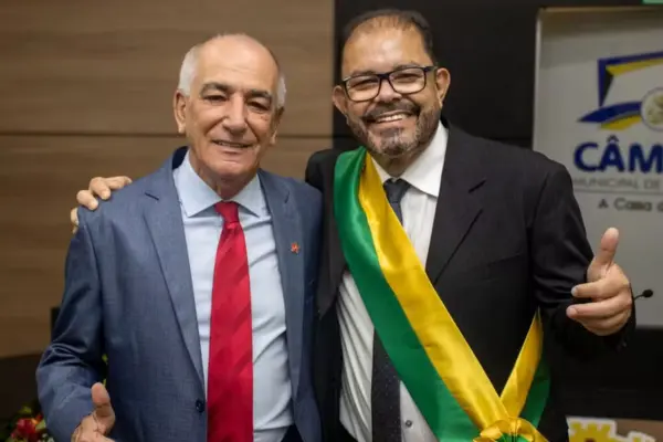 José Salomão Jacobina (esq) e Hormides Rodrigues Neto (dir) — Foto: Ascom/Divulgação