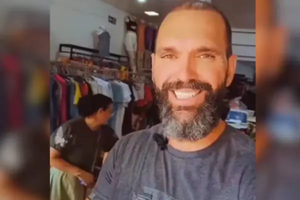 Empresário foi morto em loja de Taquaralto — Foto: Reprodução/Instagram Júnior