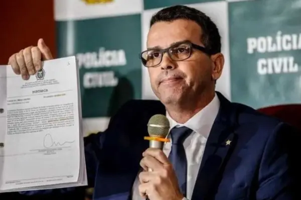 O delegado Rivaldo Barbosa. Foto: Fernando Frazão/Agência Brasil