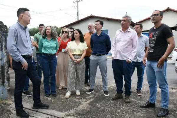 Prefeita acompanha técnicos da CAF em diversas visitas pelo município. Foto: Lino Vargas – Secom Gurupi